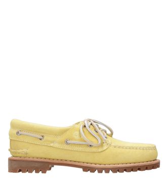 Timberland platte schoenen geel