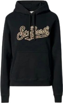 Saint Barth Virginia Hoodie - Dames - Hoodies - Zwart - XS - Katoen - Hoodies & sweatvesten