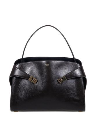 Ferragamo Hug Soft Two-Tone Large Shoulder Bags