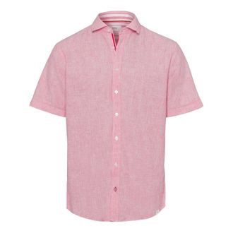 Brax Brax, Heren, Overhemden, Rood, Maat: XL Katoen