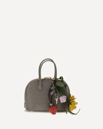 Self Portrait Toast crocodile-effect leather Handbag Female UNI