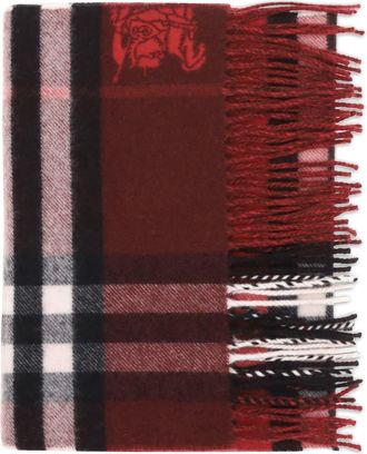 Burberry Cashmere Check Scarf