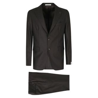 Tagliatore Heren, Pakken, Bruin, Maat: 2XL Wol
