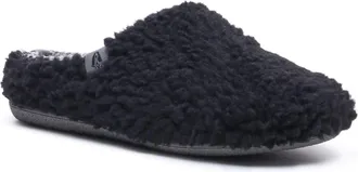 Hush Puppies Goede Textiel Dames Zwarte Slippers