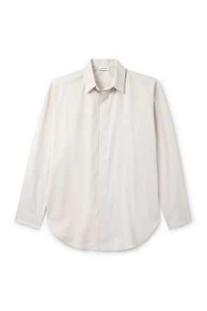 Fear of God Oversized Button-Down Collar Cotton-Poplin Shirt