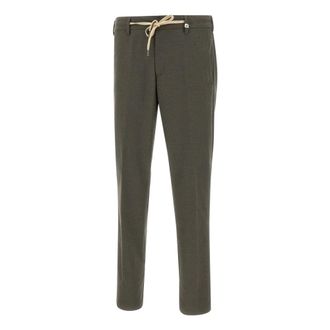 Myths Slim-fit Trousers, male, Green, Size: L Apollo Trousers