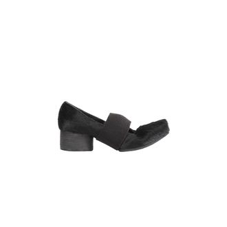 Uma Wang Calf Hair Heeled Ballerinas