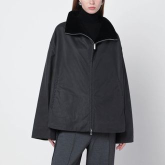 Toteme Black country jacket with zip