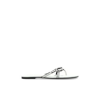Marc Jacobs Sliders, female, White, Size: 10 US The Leather Kiki Sandal