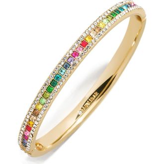 BaubleBar Helena Crystal Bangle in Multi at Nordstrom