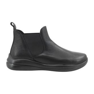 Frau Schoenen, Dames, Zwart, 37 EU, Leer, Chelsea Boots