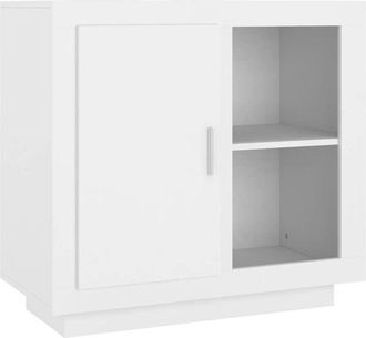 vidaXL Aparador blanco 80x40x75 cm Vidaxl