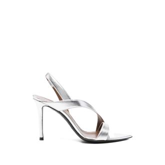 Giuseppe Zanotti Dames, Schoenen, Grijs, Maat: 38 1/2 EU Leer