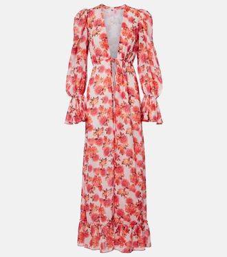 Bananhot Berta floral beach cover-up