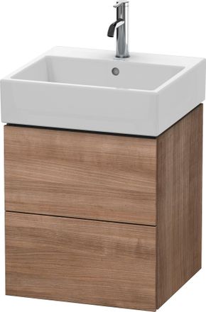 Duravit Duravit L-cube Mueble De Pared, 2 Cajones, 48,4 X 45,9 Cm, Para Vero Air 235050, Color: Cerezo Del Tesino - Lc627407373