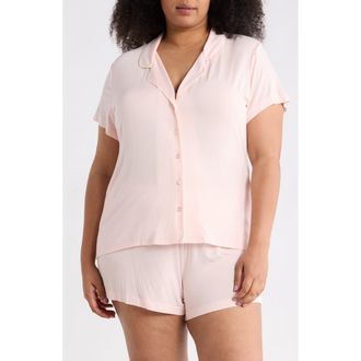 Nordstrom Rack Tranquility Short Pajamas in Pink Crystal at Nordstrom Rack, Size 1 X
