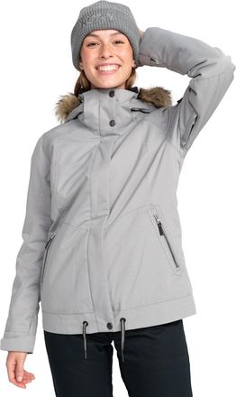 Roxy Snowboardjacke ROXY Meade, Damen, Gr. XL, grau (erdgrau), Obermaterial:100% Microfaser;, Jacken Snowboardjacke