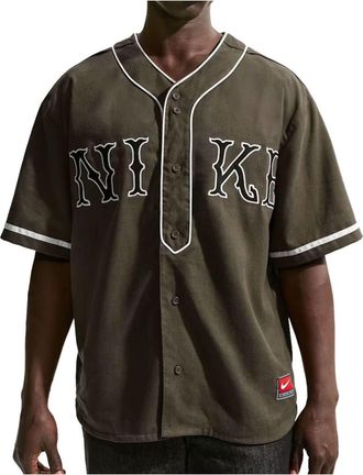 Nike Life Short-Sleeve Vintage Sport Top Dark Hazel IF2229-212