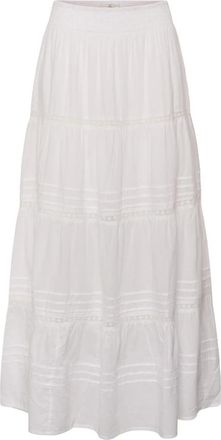 Kaffe Rokken, Dames, Wit, 3Xl, Kalora Rok