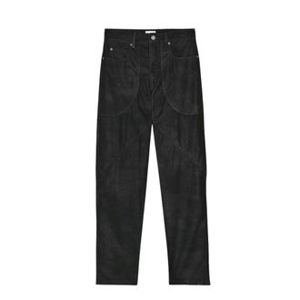 Isabel Marant Straight Jeans, female, Black, Size: 2XS Kelvina Trousers