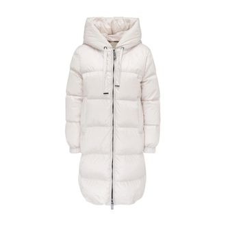 Max Mara Jassen, Dames, Wit, S, Stijlvolle Seig Jurk