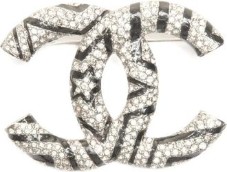 Chanel 2023 Interlocking CC star brooch - Zilver