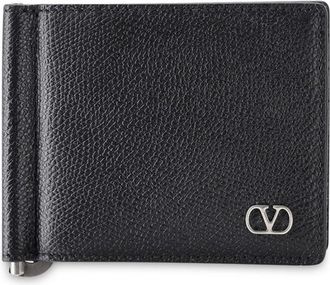Valentino Accessoires, Heren, Zwart, ONE Size, Leer, Portefeuilles & Porte-cartes