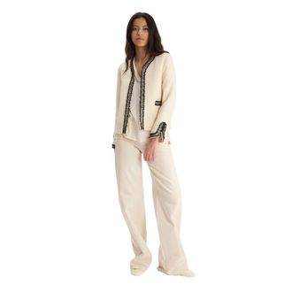 Ines De La Fressange Jassen, Dames, Beige, XS, Katoen, Misia Jas