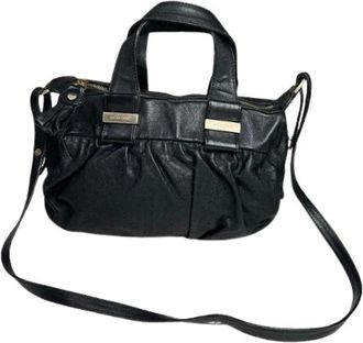 Chlo&eacute; Pre-owned Handbags, female, Black, Size: ONE SIZE Pre-owned Leather Handbag