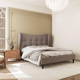 Seconique Verona 5 (King) Bed in Brown | Size: King