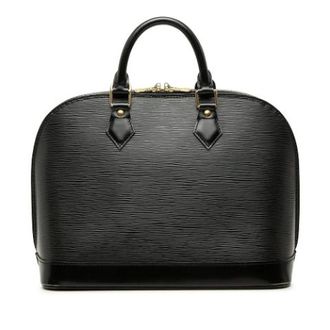 Louis Vuitton Pre-owned Alma PM - Dames - Pre-owned - Zwart - Maat: ONE Size Leer