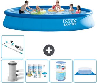 Intex Piscina Easy Set Redonda - 457x84 Cm - 8-piezas S31218