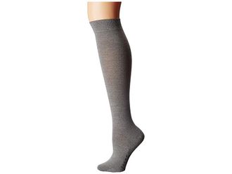 Falke Softmerino Knee High Socks (Light Grey) Womens Knee High Socks Shoes
