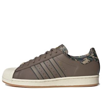 adidas Originals Superstar Shoes Blanch Brown Cream White ID4682