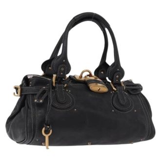 Chlo&eacute; Pre-owned Hand Bag - Dames - Pre-owned - Zwart - Maat: ONE Size Leer