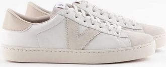 Victoria Womens Berlin Leather Sneaker In Hielo