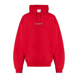 VETEMENTS Hoodies, male, Red, Size: XS The Hoodie