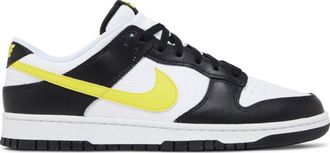 Nike Mens Dunk Low Black Opti Yellow Panda