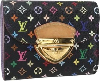 Louis Vuitton Pre-owned Wallets, female, Multicolor, Size: ONE SIZE Pre-owned Monogram Multicolor Bifold Wallet