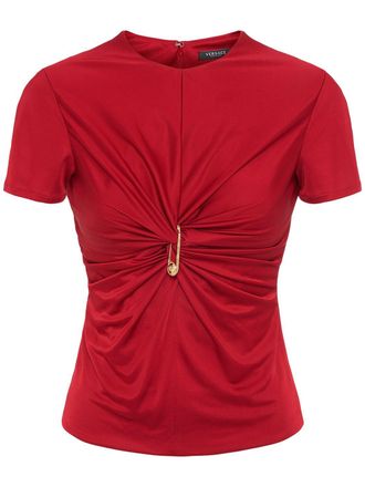 Tシャツ・カットソー VERSACE Women Tops 78HAFM07 CMN45G89 BLACK 90_E76HAOT02-ECJ03T_EG89_10_V~