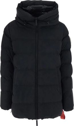 Afterlabel Levi Down Jacket - Dames - Gewatteerde jassen - Zwart - S - Leer - Jassen
