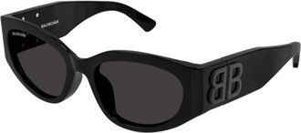 Balenciaga Authentieke Bril met Topkwaliteit - unisex - Zonnebrillen - Zwart - 55 MM - Accessoires