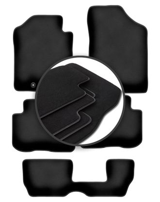 OEM Alfombrillas Premium Para Kia Carens Iii 7 Plazas (2006-2010)