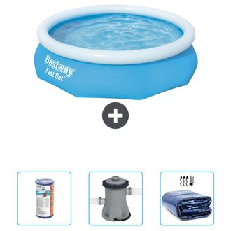 Bestway Piscina Bestway Fast Set Redonda - 305x76 Cm - 6-piezas S22261