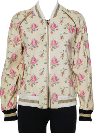Gucci Bomber a fiori - Toni neutri