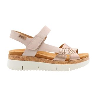 Pikolinos Stijlvolle Platte Sandalen voor Vrouwen - Dames - Sandalen - Beige - 41 EU - Schoenen