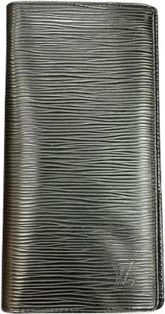 Louis Vuitton Pre-owned Wallets, male, Black, Size: ONE SIZE Pre-owned Leather wallets