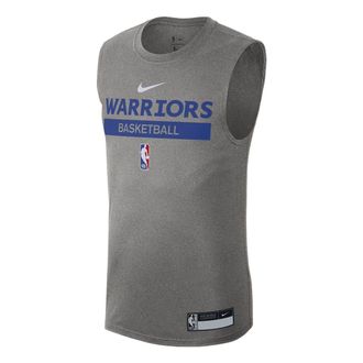 Nike x NBA Golden State Warriors Training Jerseys Grey DR6765-063