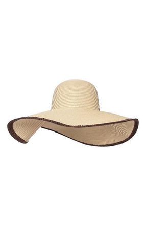 Mani&egrave;re De Voir Sandrine Raffia Oversized Sun Hat in Natural at Nordstrom