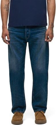 Hudson Rylan Relaxed Straight Leg Jeans in Pioneer at Nordstrom, Size 30